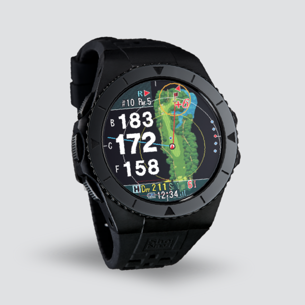 腕時計型GPSゴルフナビの新機能「Dynamic Green Eye＆スロープディレクション」「テンプアジャスト」「スイングテンポ」を搭載した最上級モデル EXCEEDS を販売開始